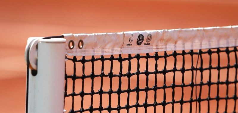 Abbau der Tennisplätze mit Rekordbeteiligung